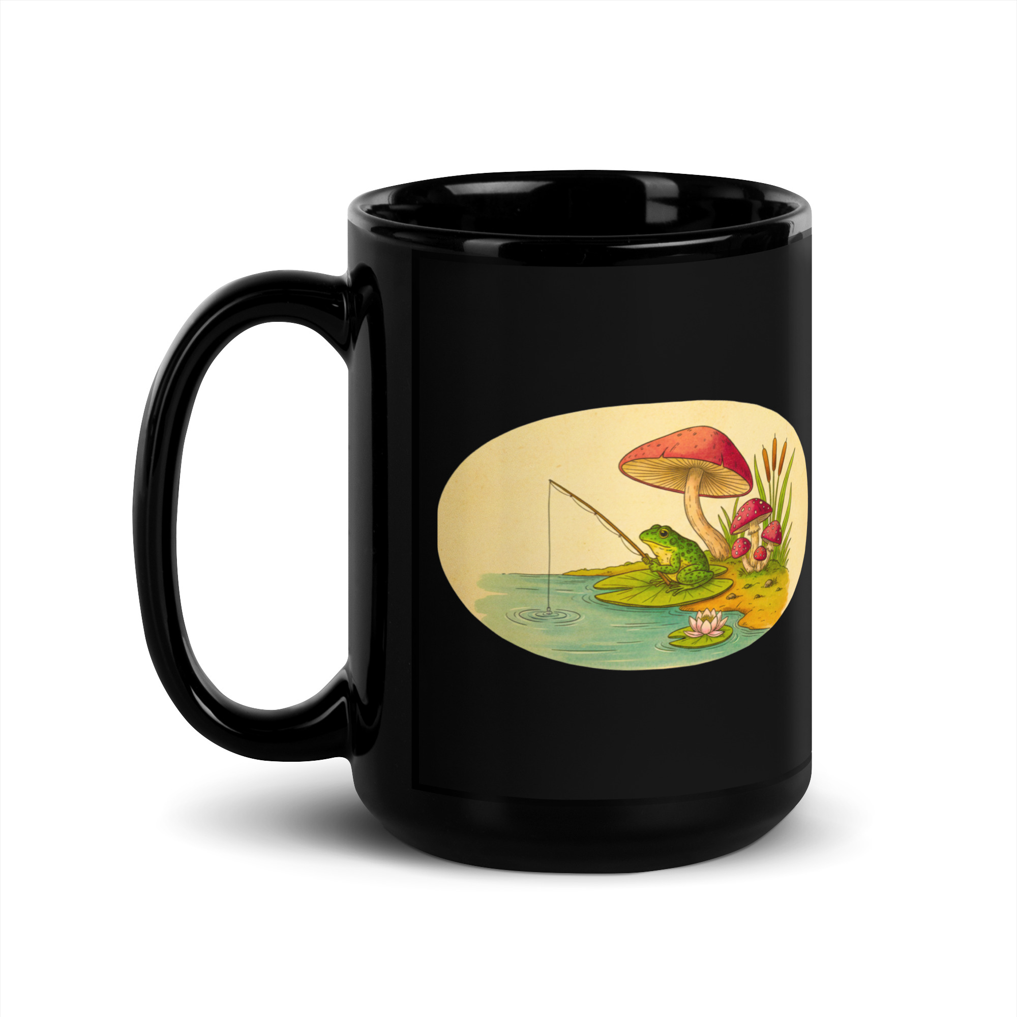 Black Glossy Mug - Image 4