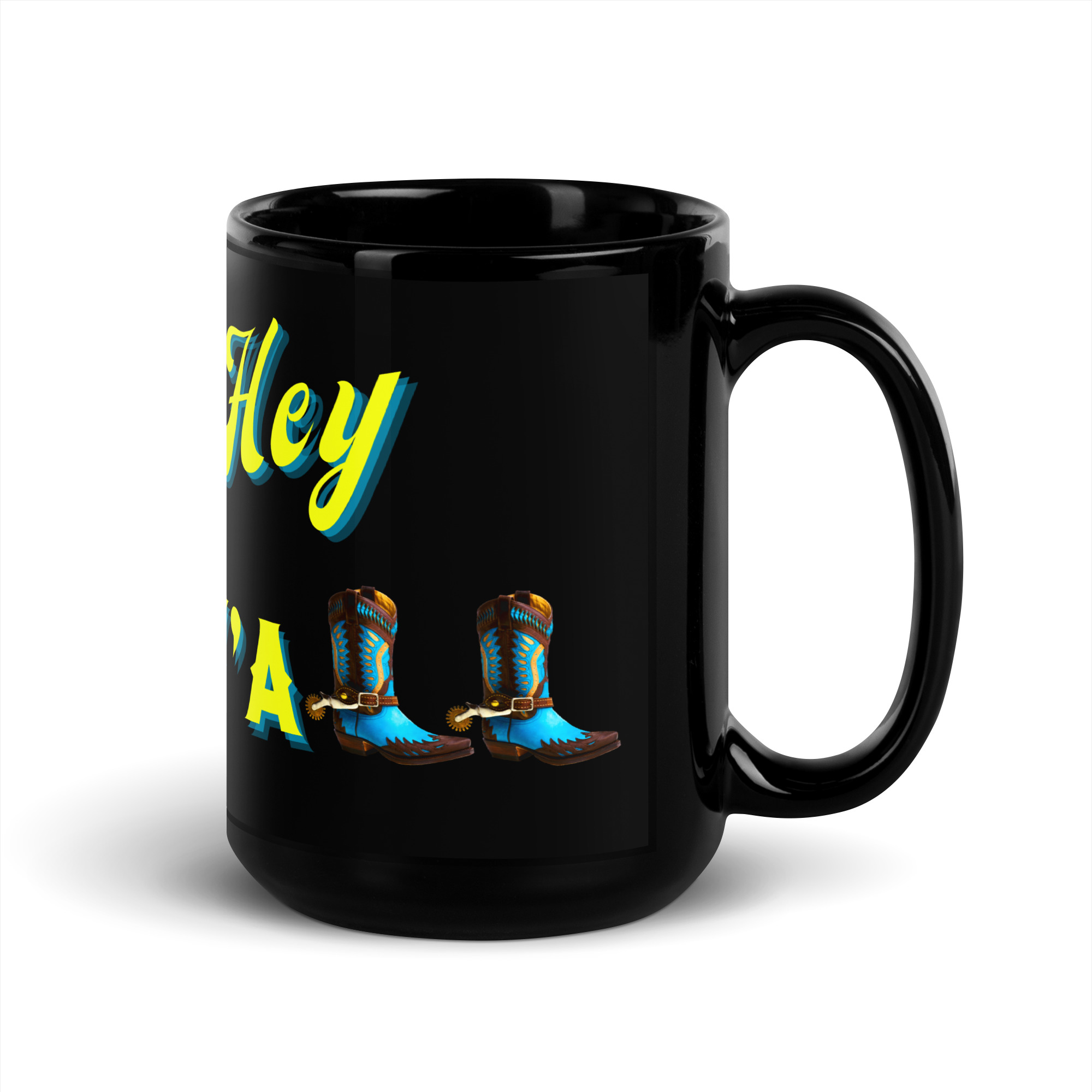 Black Glossy Mug - Image 5