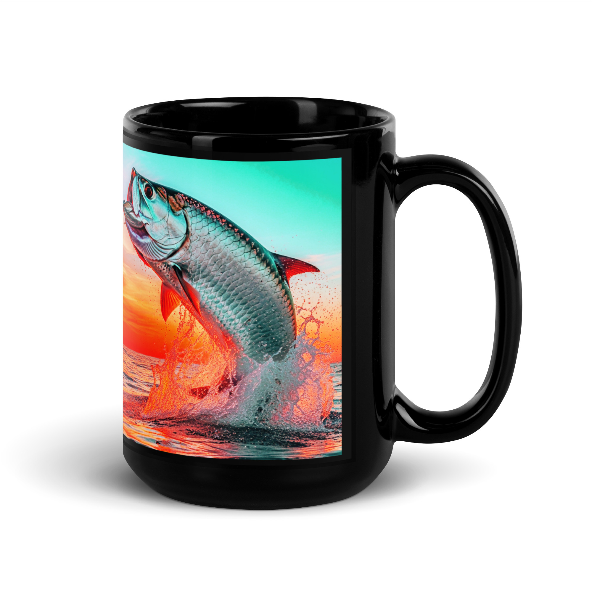 Black Glossy Mug - Image 5