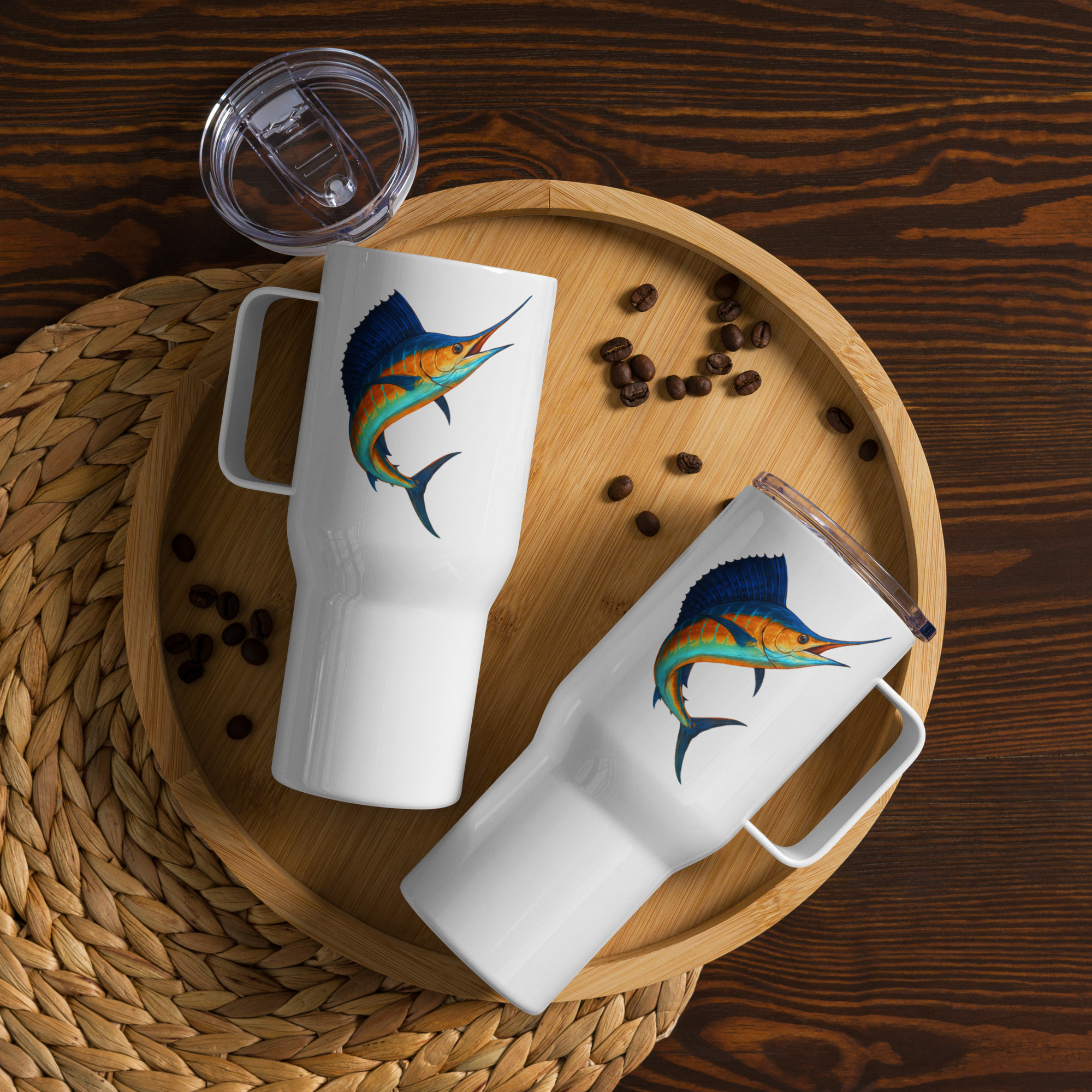 Travel mug with a handle - Image 2