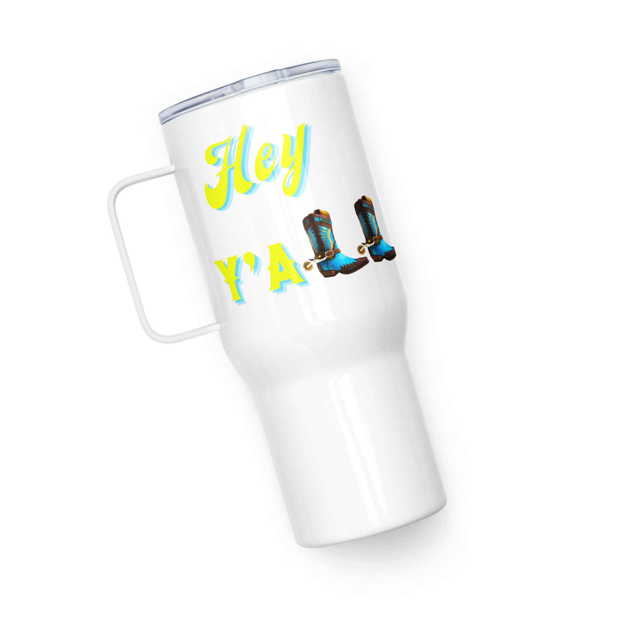 Travel mug with a handle - Image 3