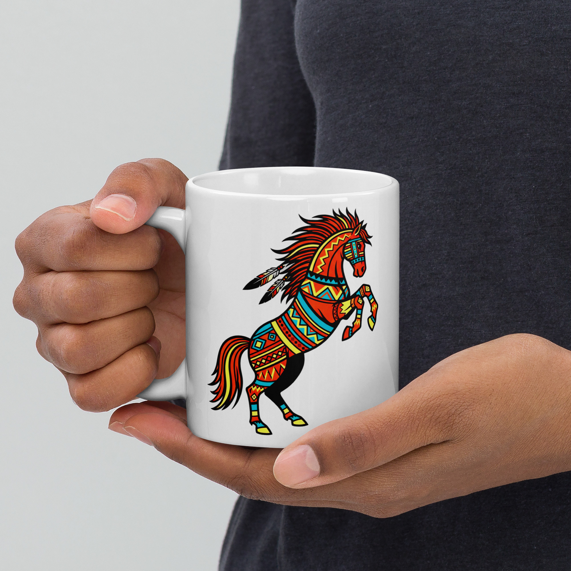 White glossy mug - Image 3