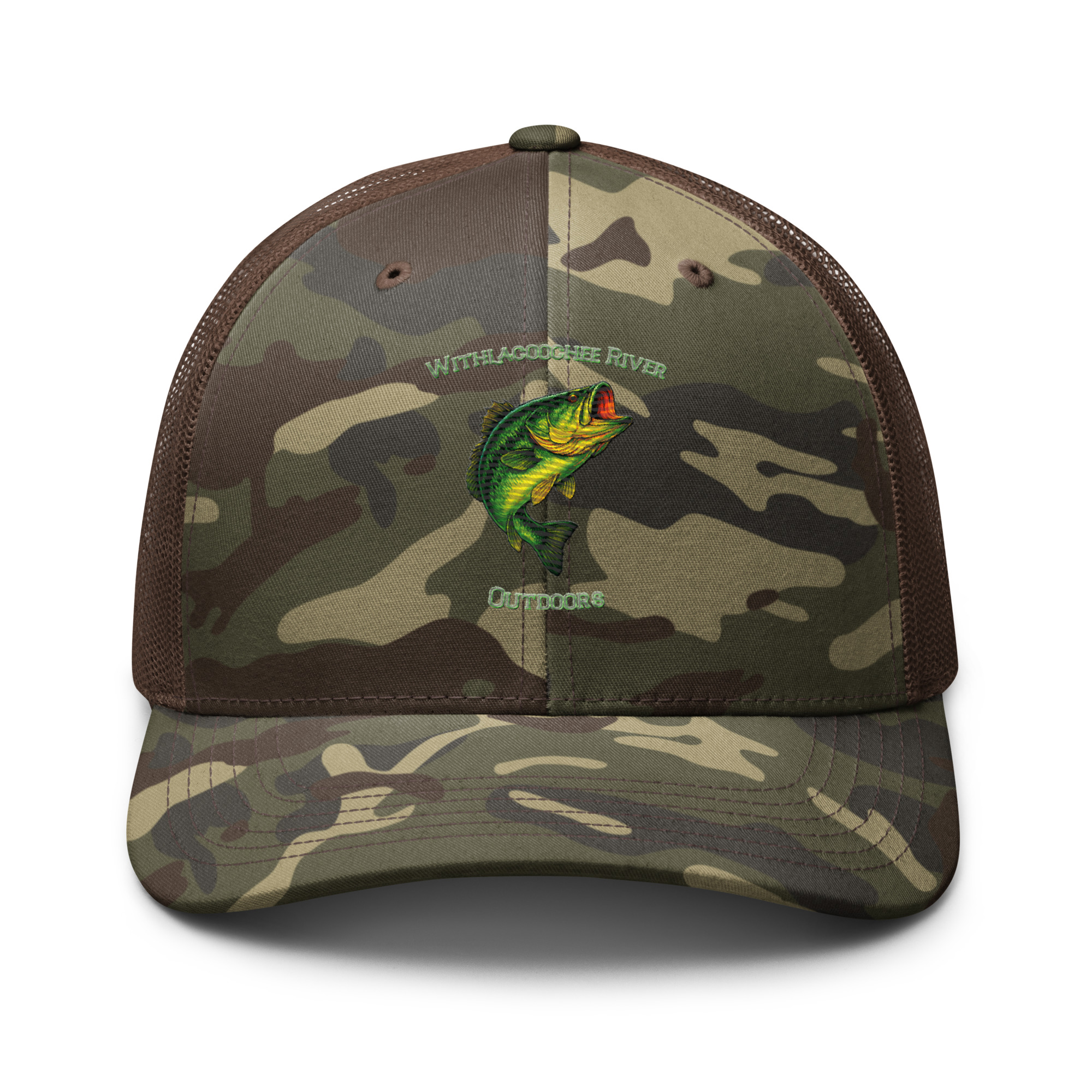 Camouflage trucker hat - Image 2