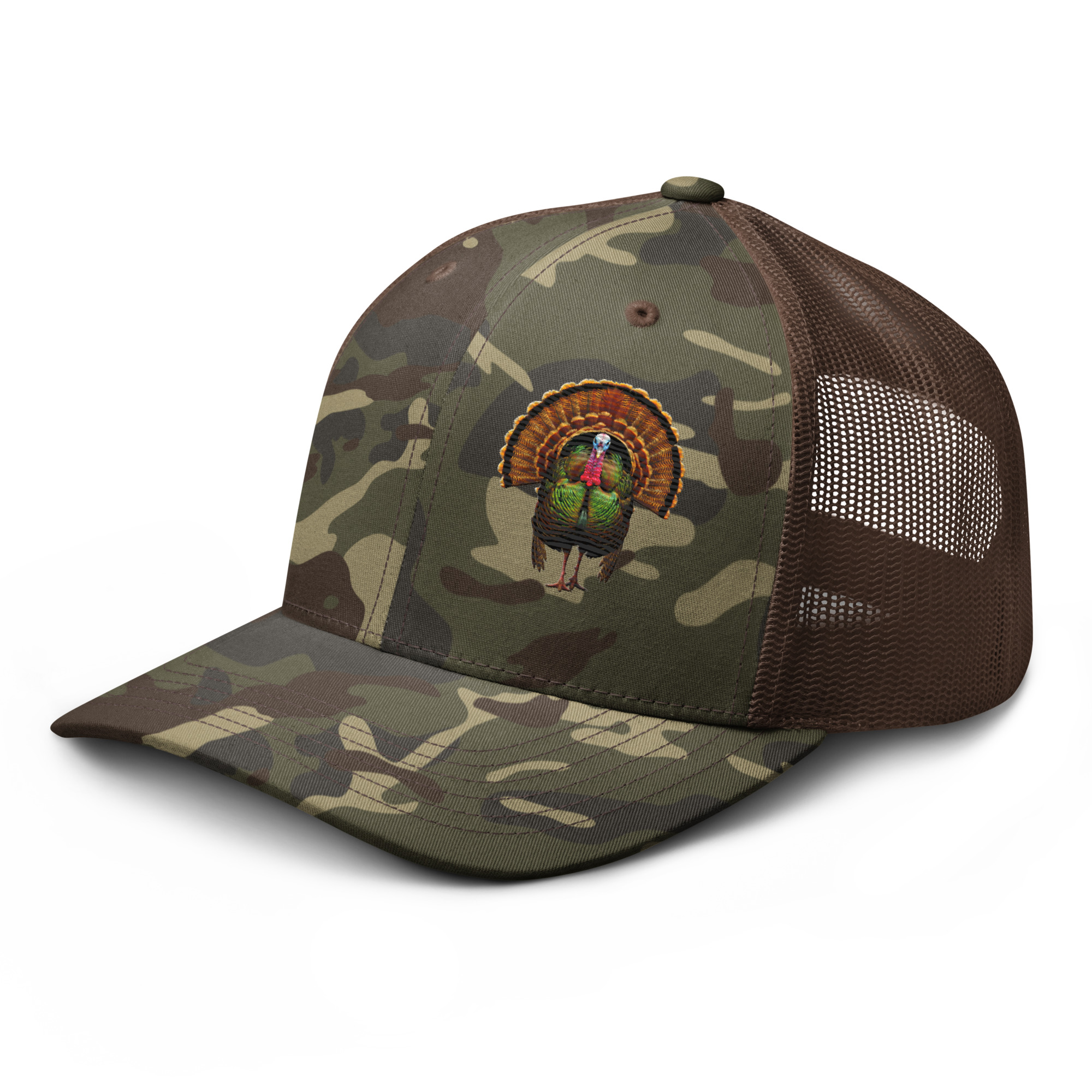 Camouflage trucker hat - Image 2