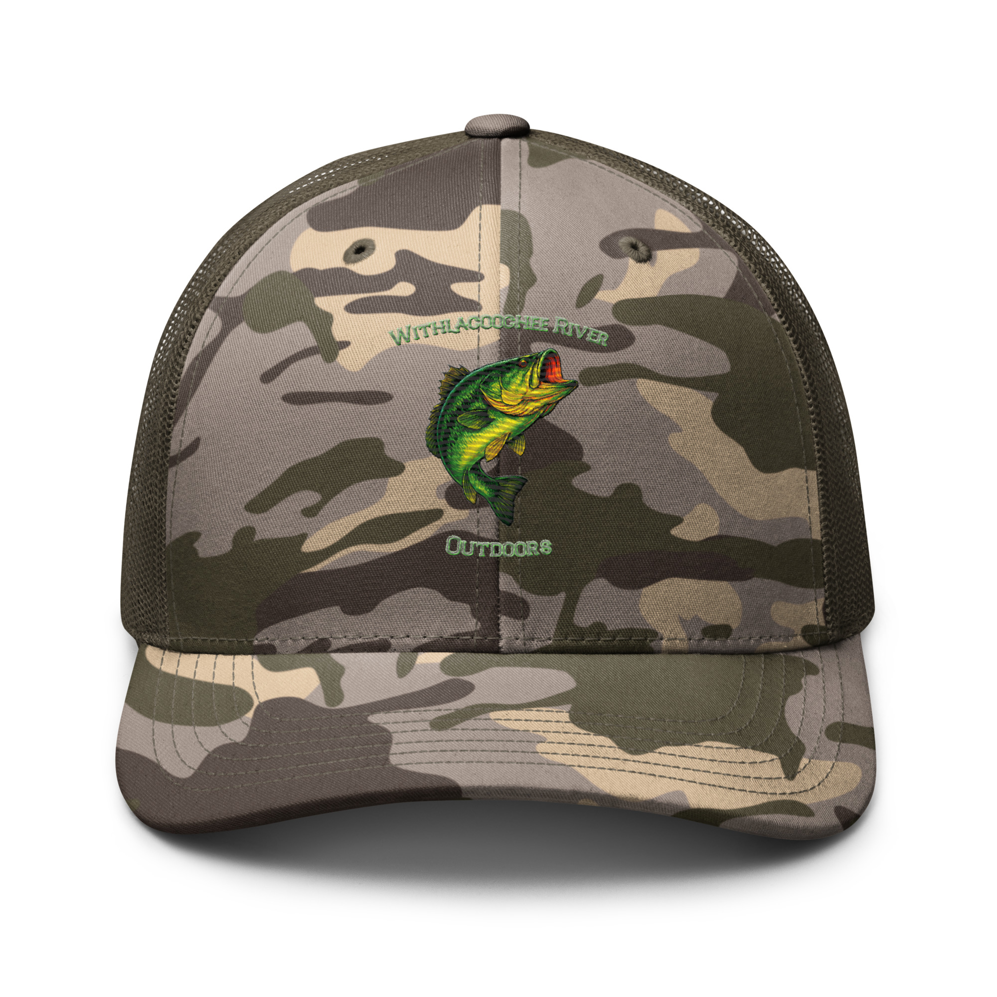 Camouflage trucker hat - Image 3