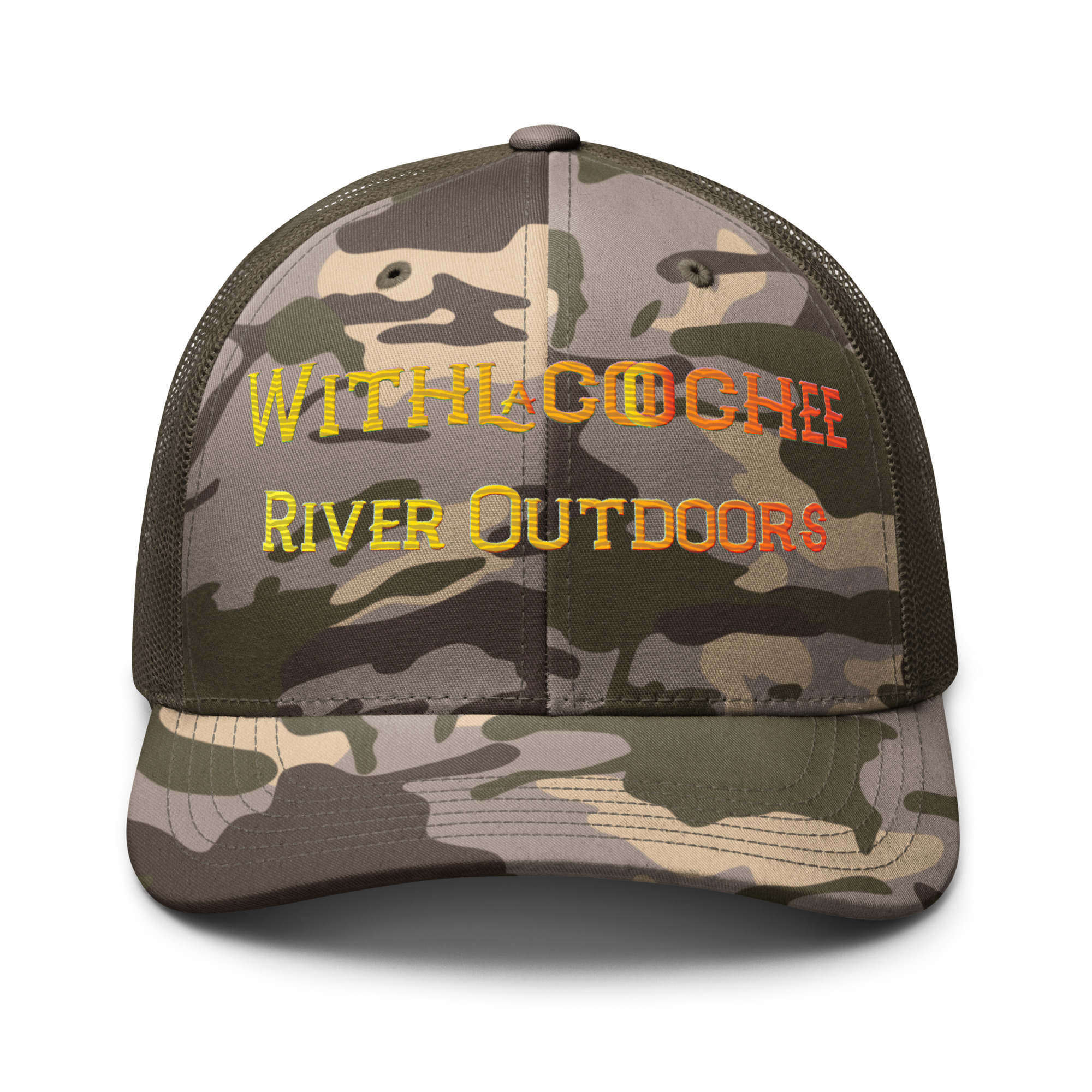 Camouflage trucker hat - Image 3