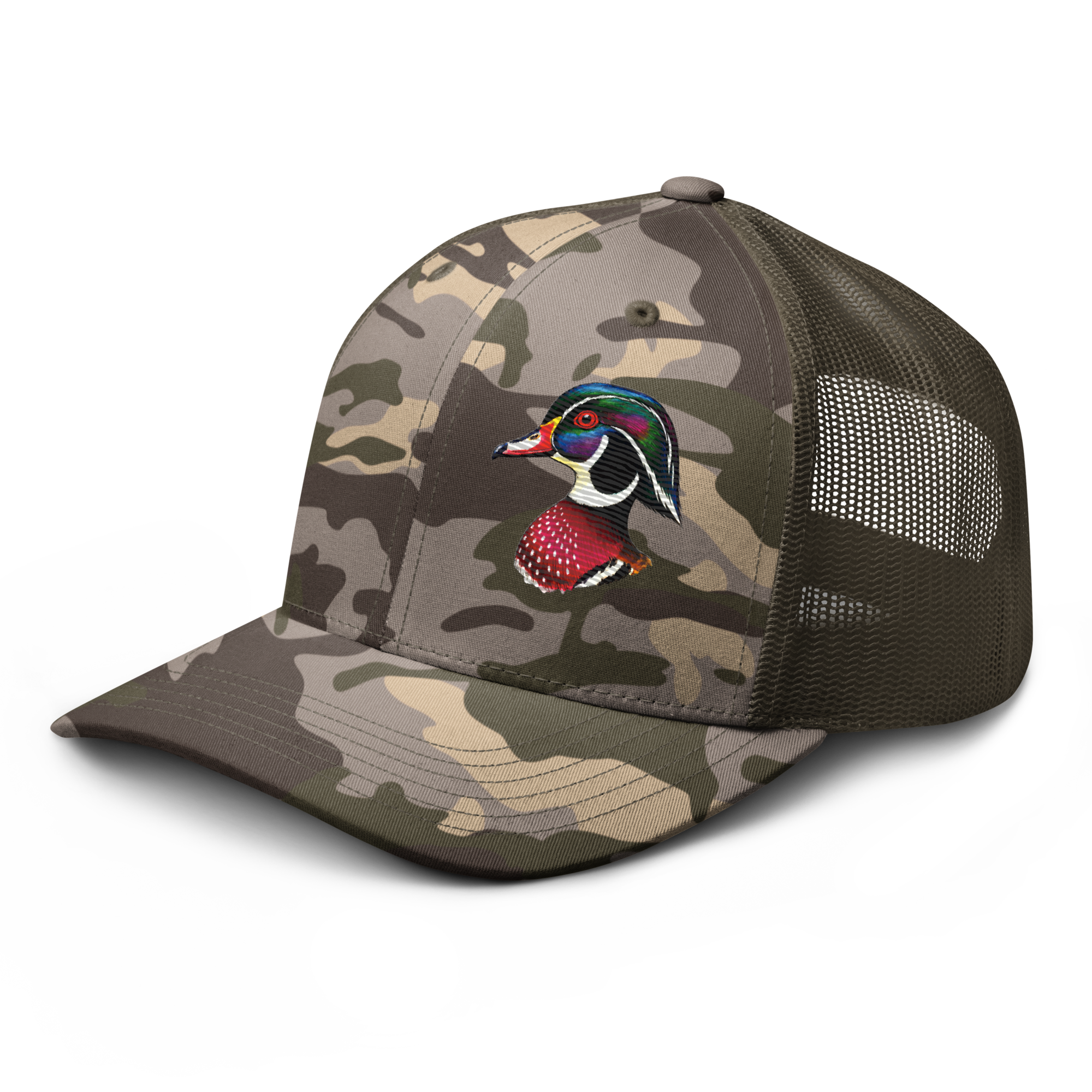 Camouflage trucker hat - Image 3