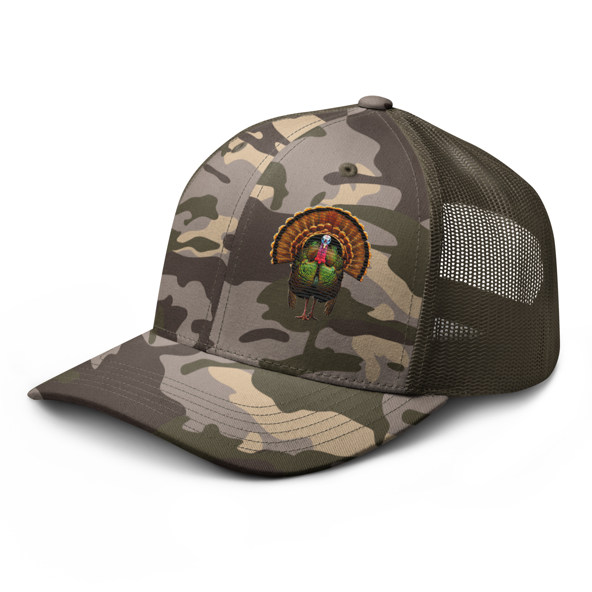 Camouflage trucker hat - Image 3