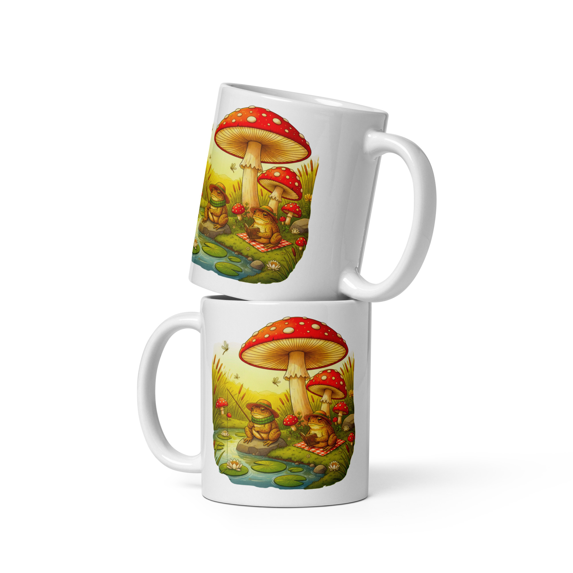 White glossy mug - Image 2