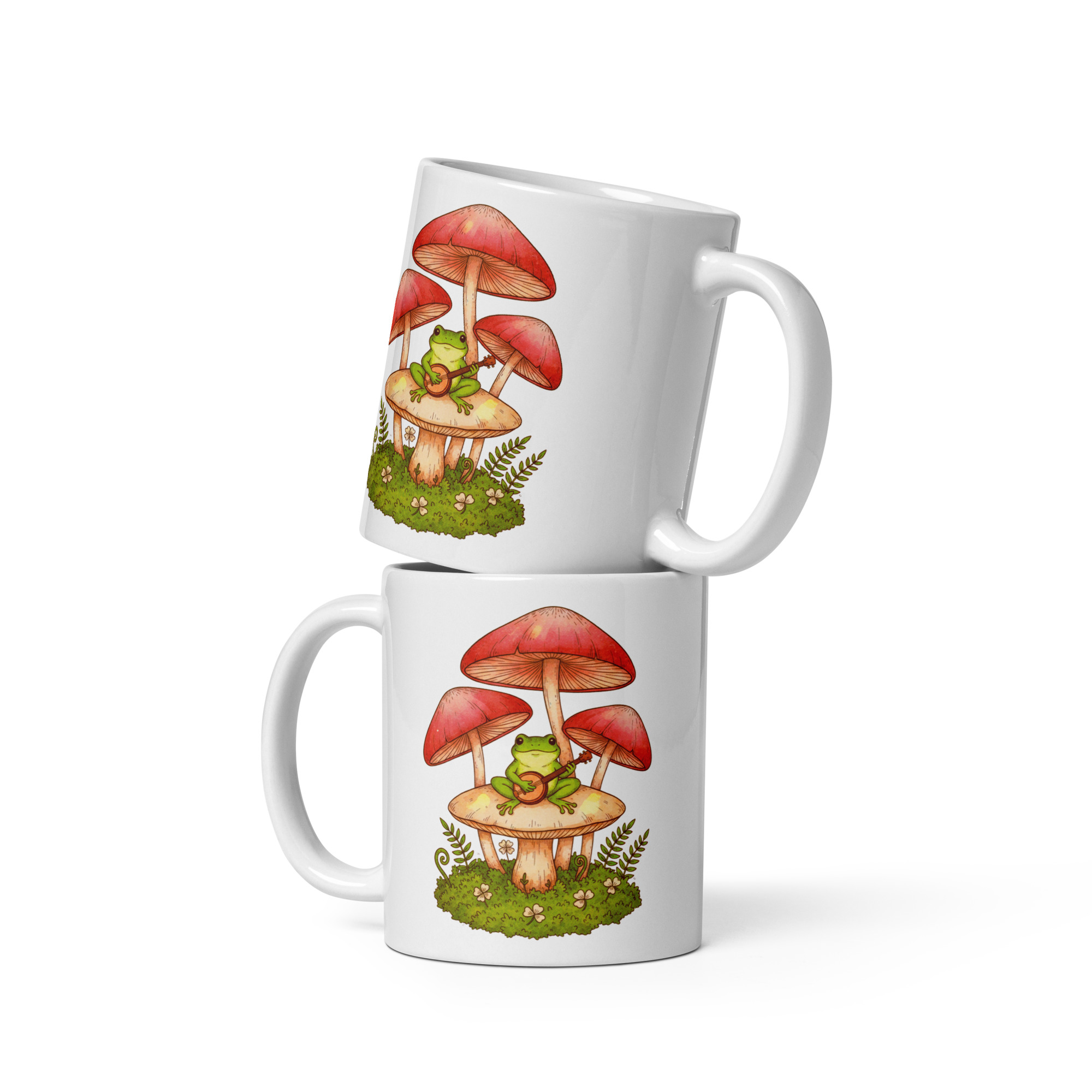 White glossy mug - Image 2