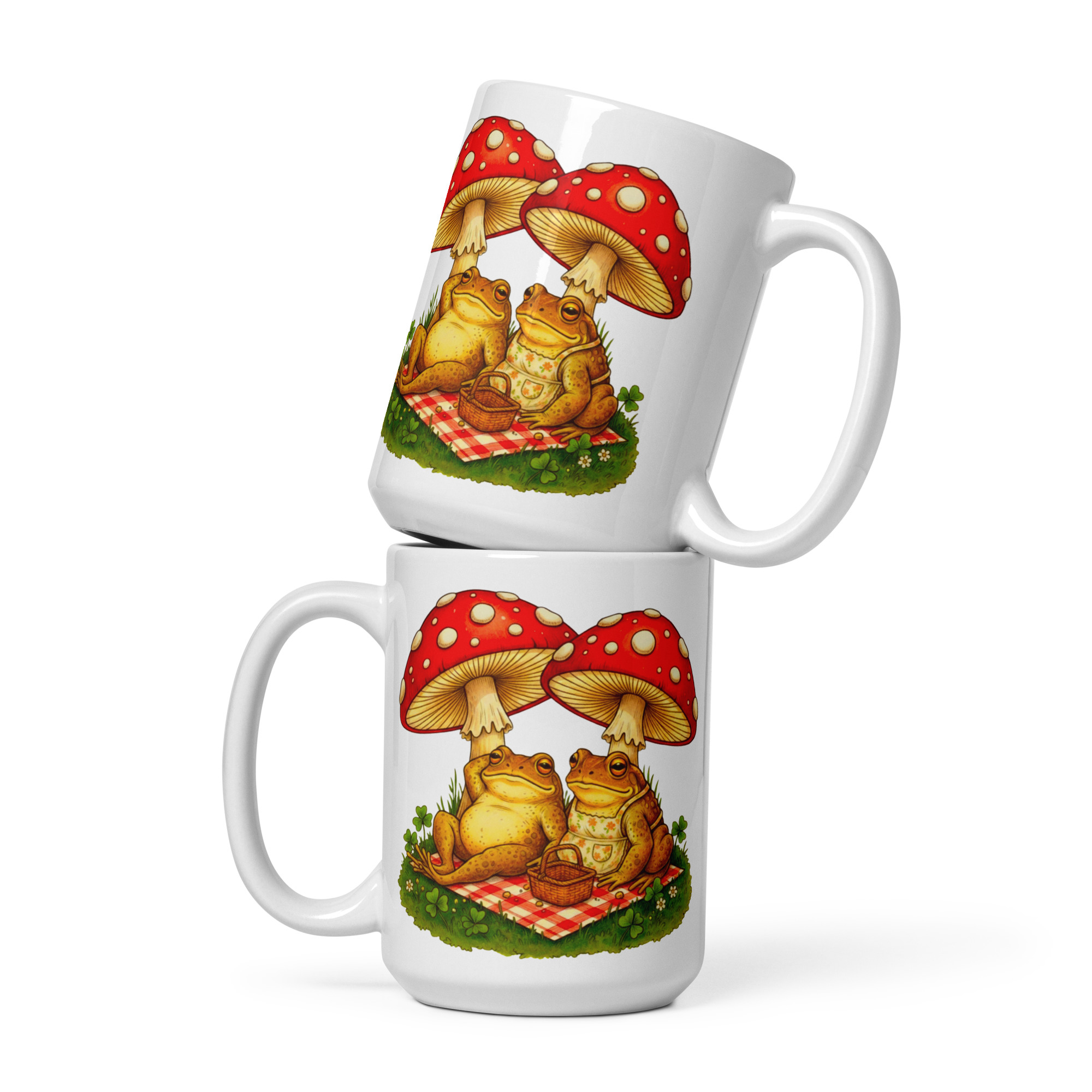 White glossy mug - Image 2