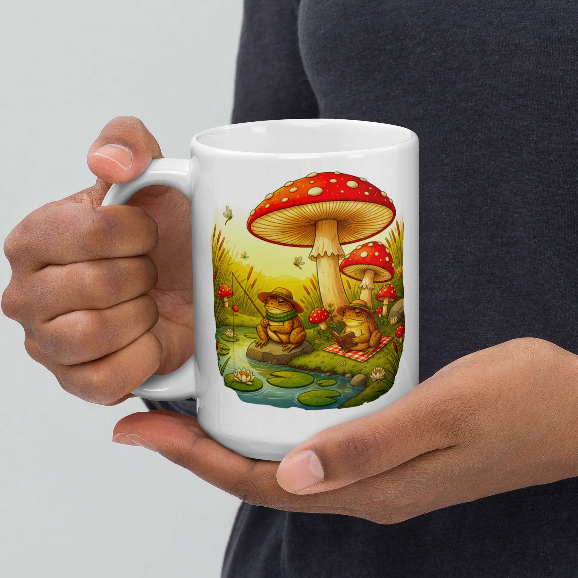 White glossy mug - Image 3