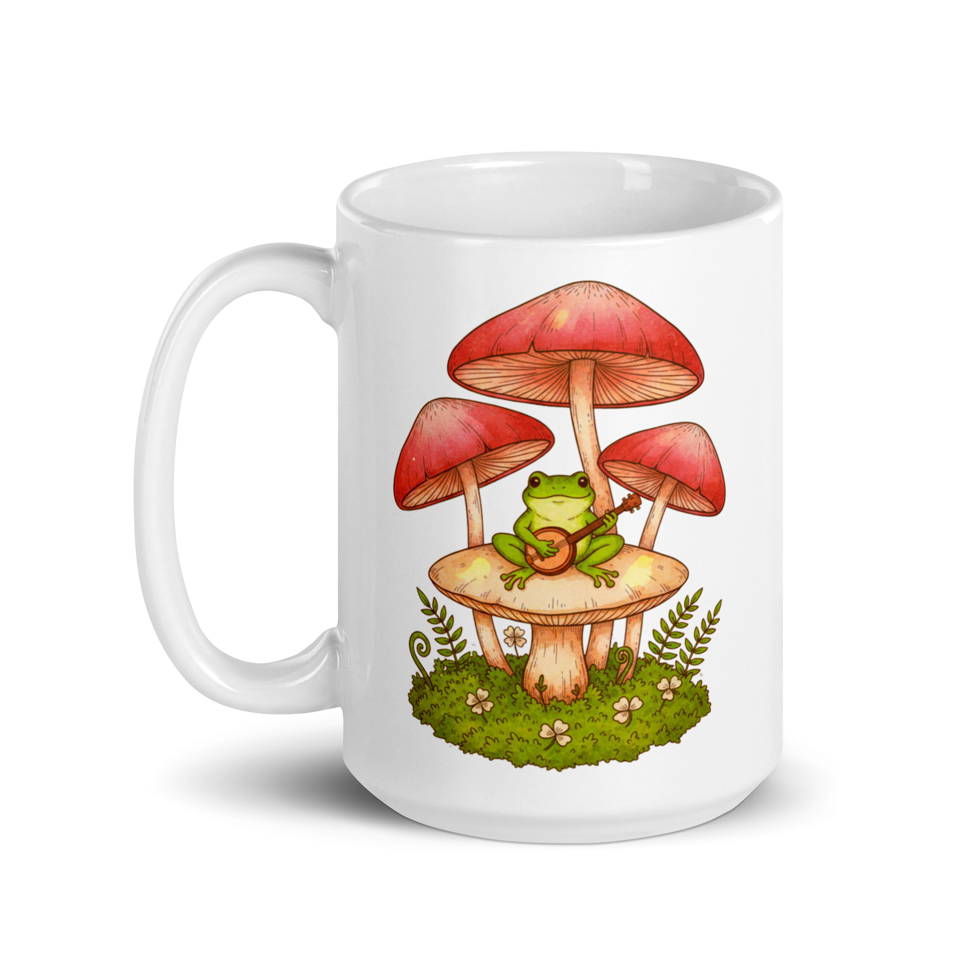 White glossy mug - Image 3