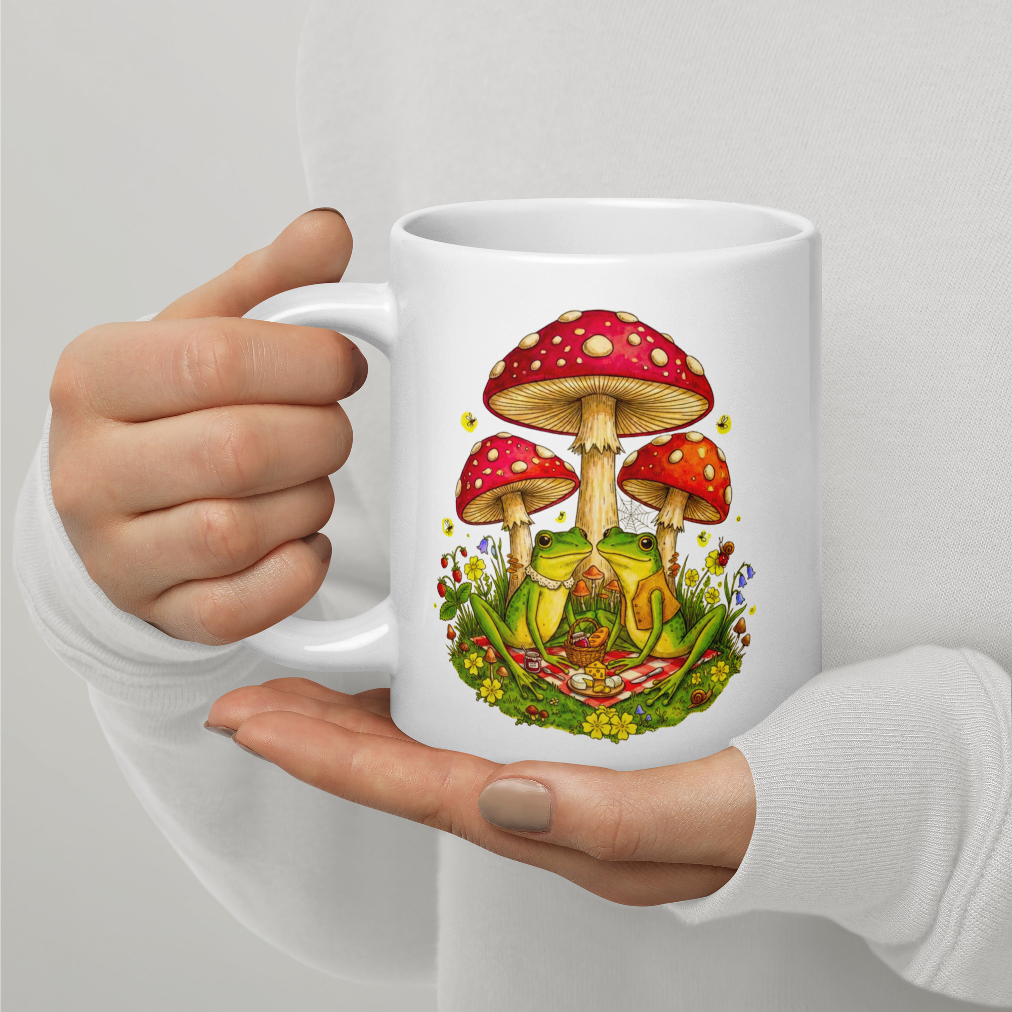 White glossy mug - Image 3