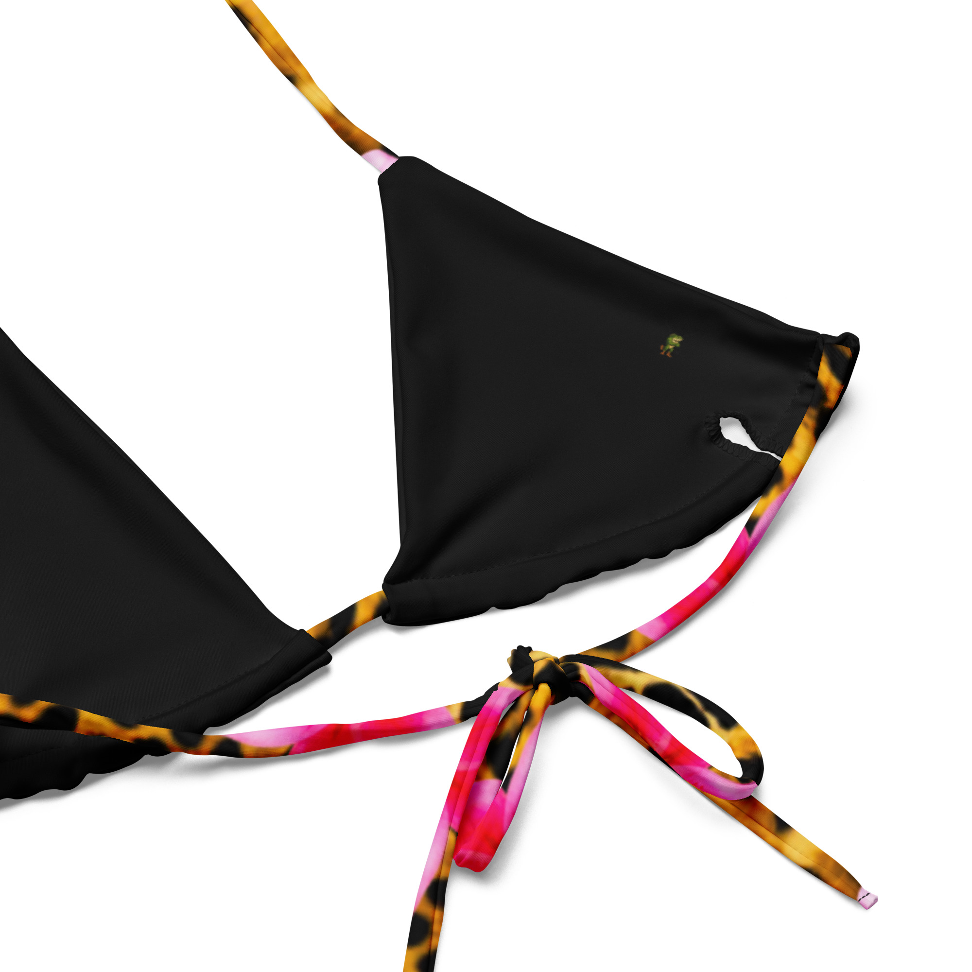 All-Over Print Leopard Floral String Bikini | Withlacoochee River Outdoors - Image 5
