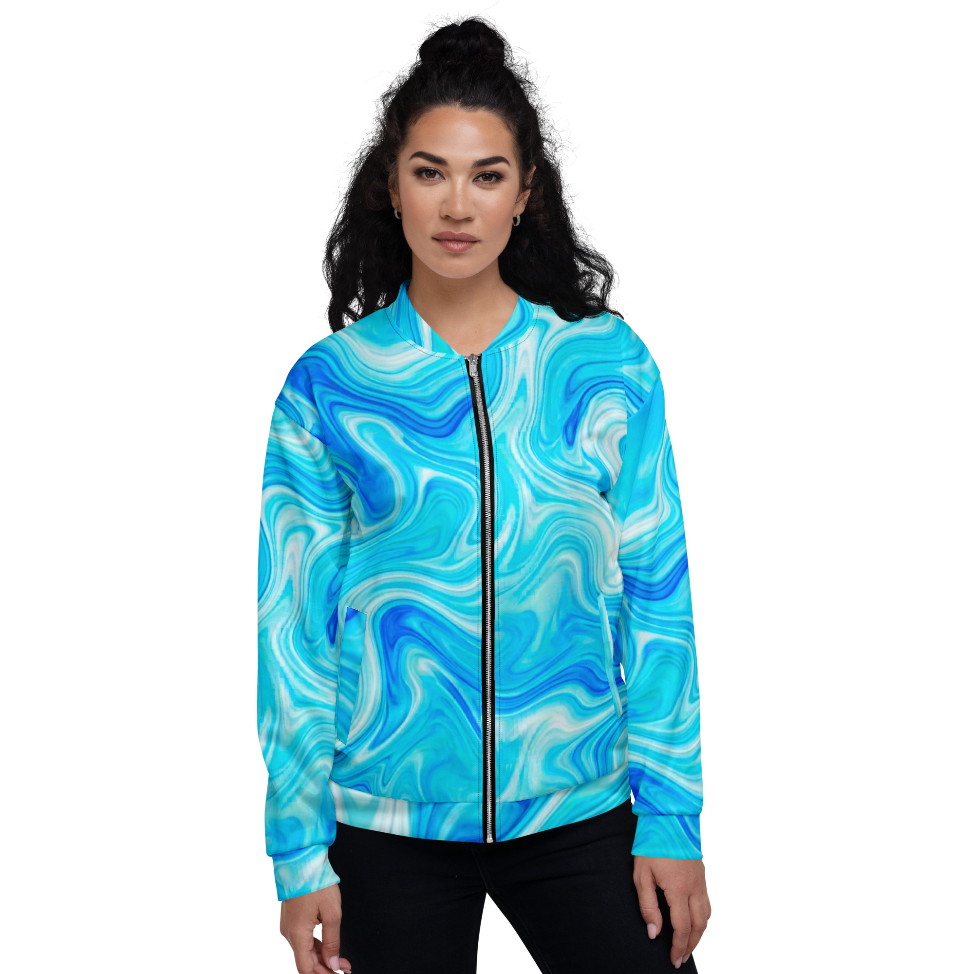 Unisex Bomber Jacket - Image 9