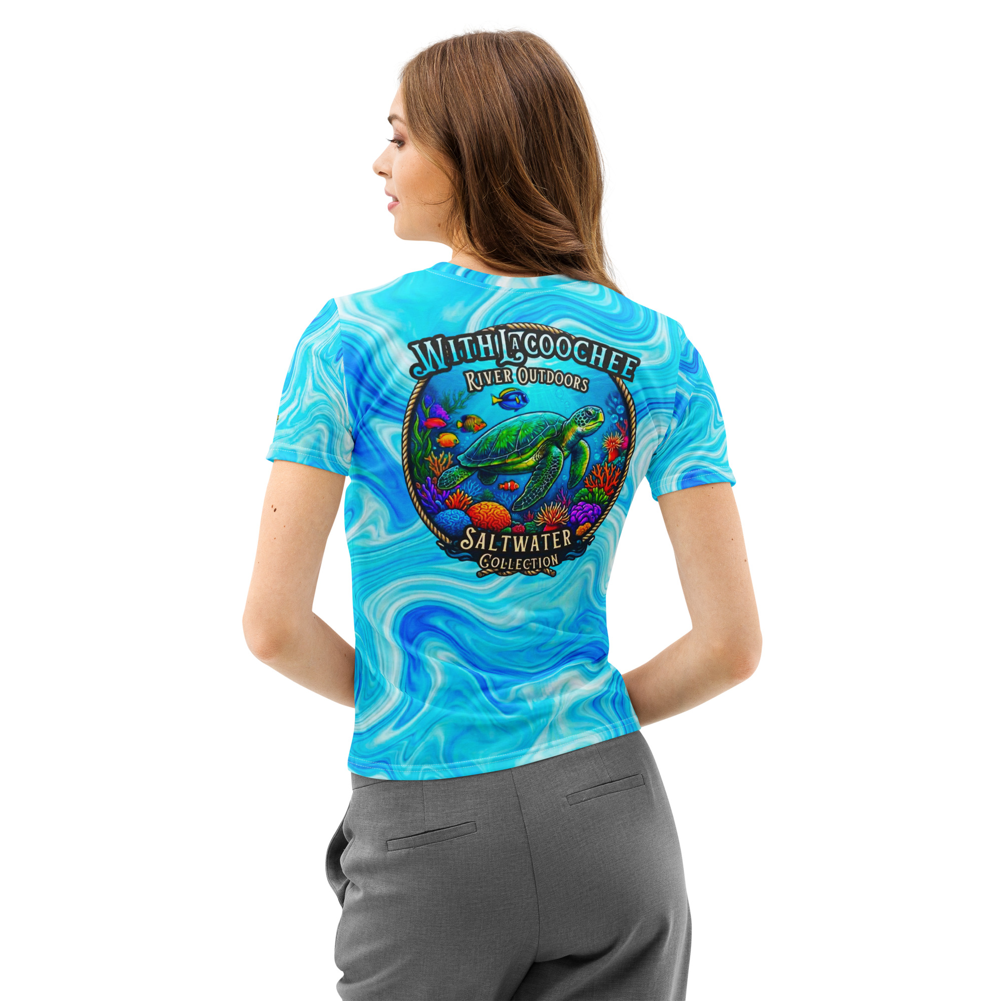 Women’s cotton crew neck t-shirt