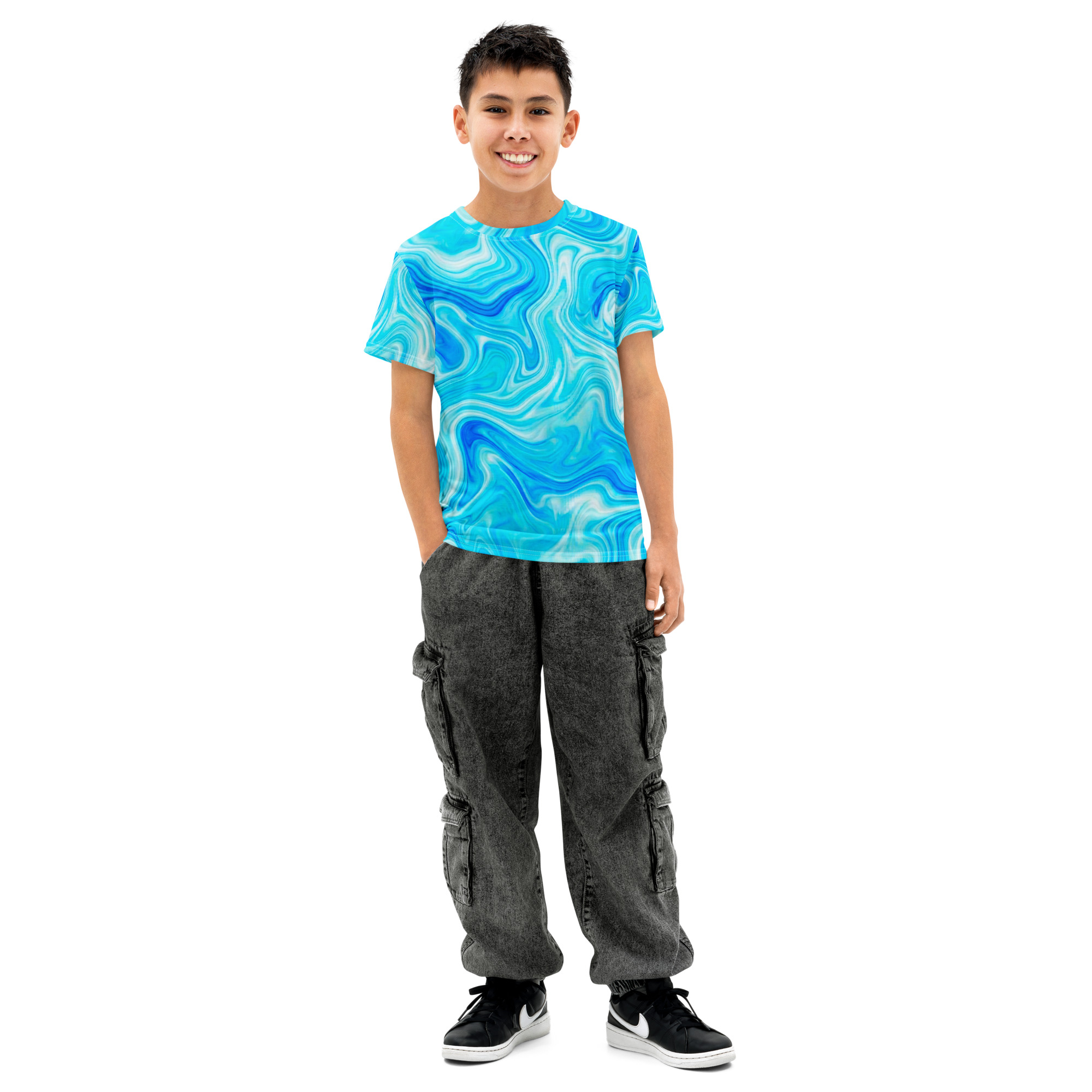 WRO Saltwater Collection Sea Turtle Youth Cotton T-Shirt | Withlacoochee River Outdoors - Image 3