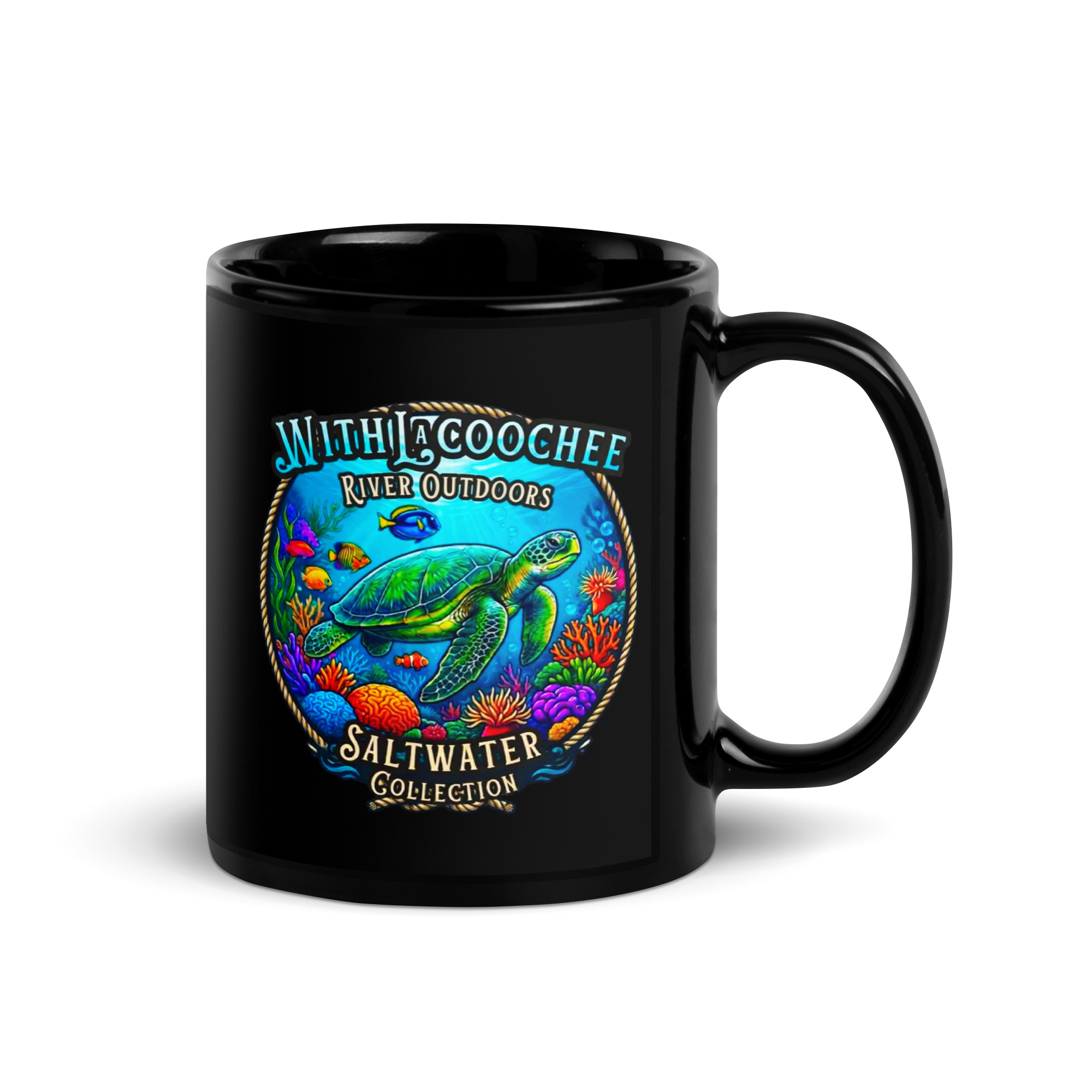 Black Glossy Mug