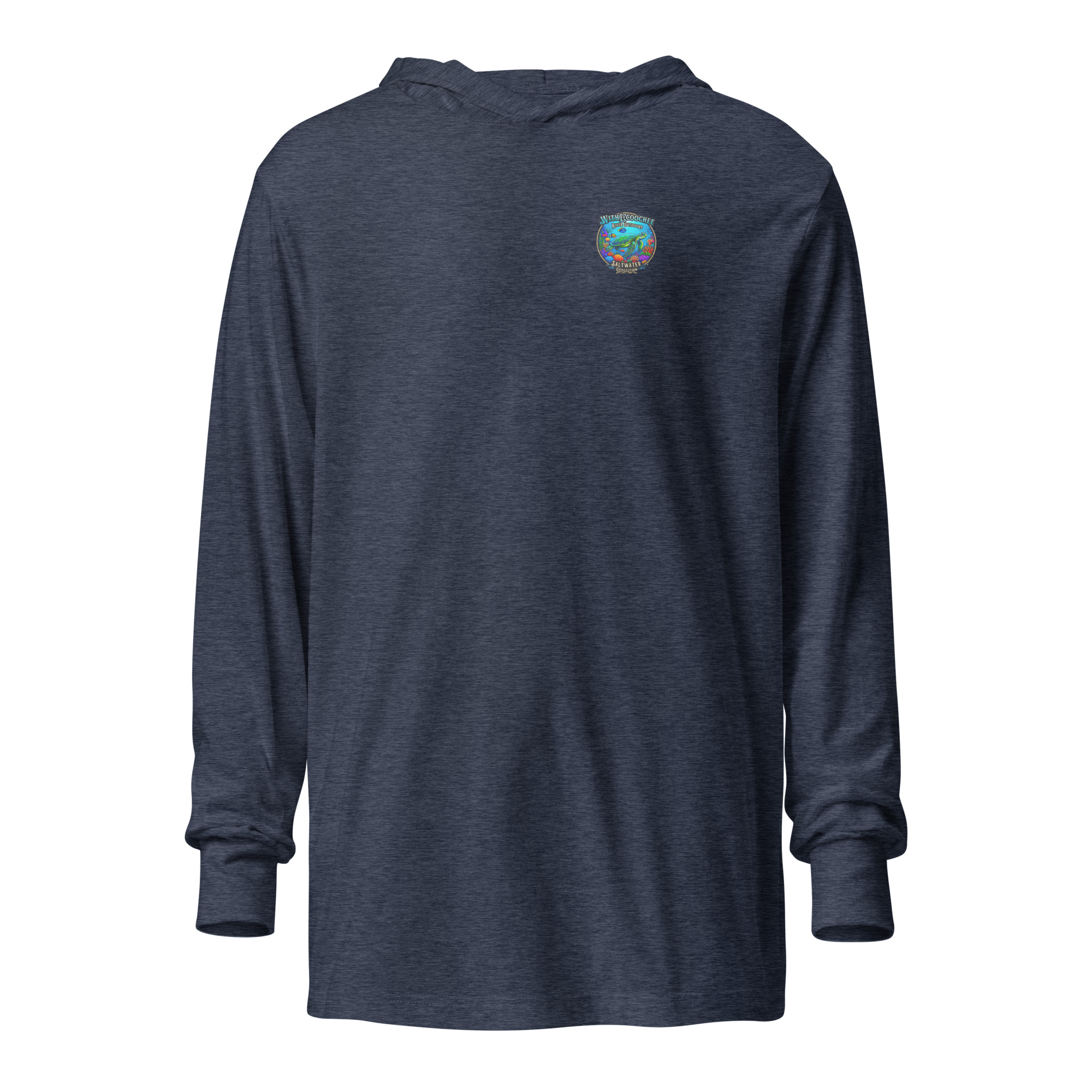 WRO Saltwater Collection Sea Turtle Hooded Long-Sleeve Tee | Withlacoochee River Outdoors - Image 14