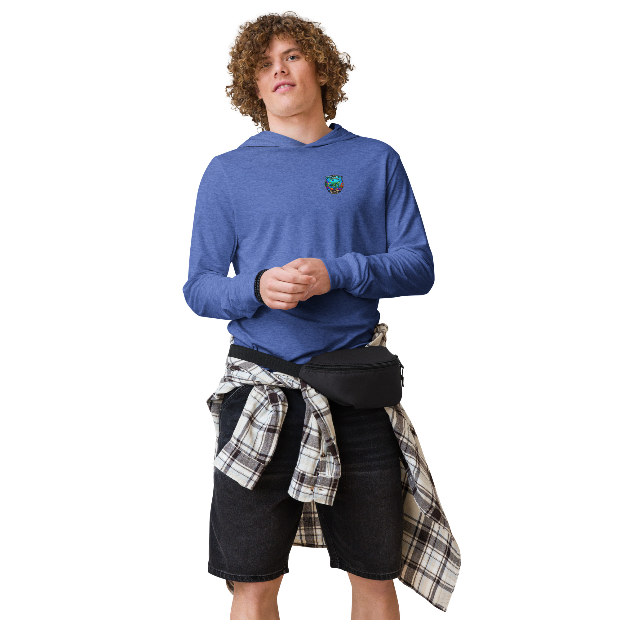 WRO Saltwater Collection Sea Turtle Hooded Long-Sleeve Tee | Withlacoochee River Outdoors - Image 2