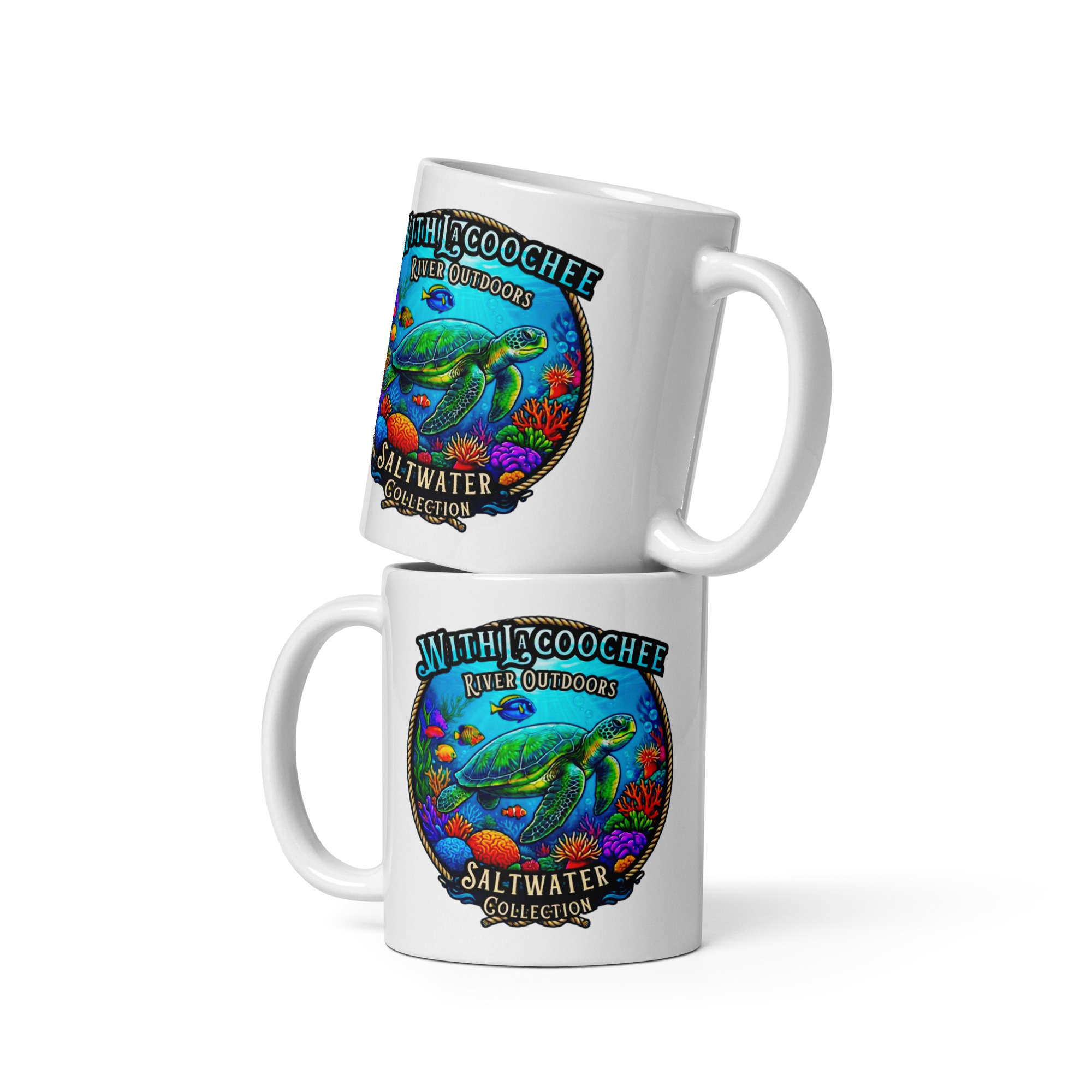 White glossy mug - Image 2