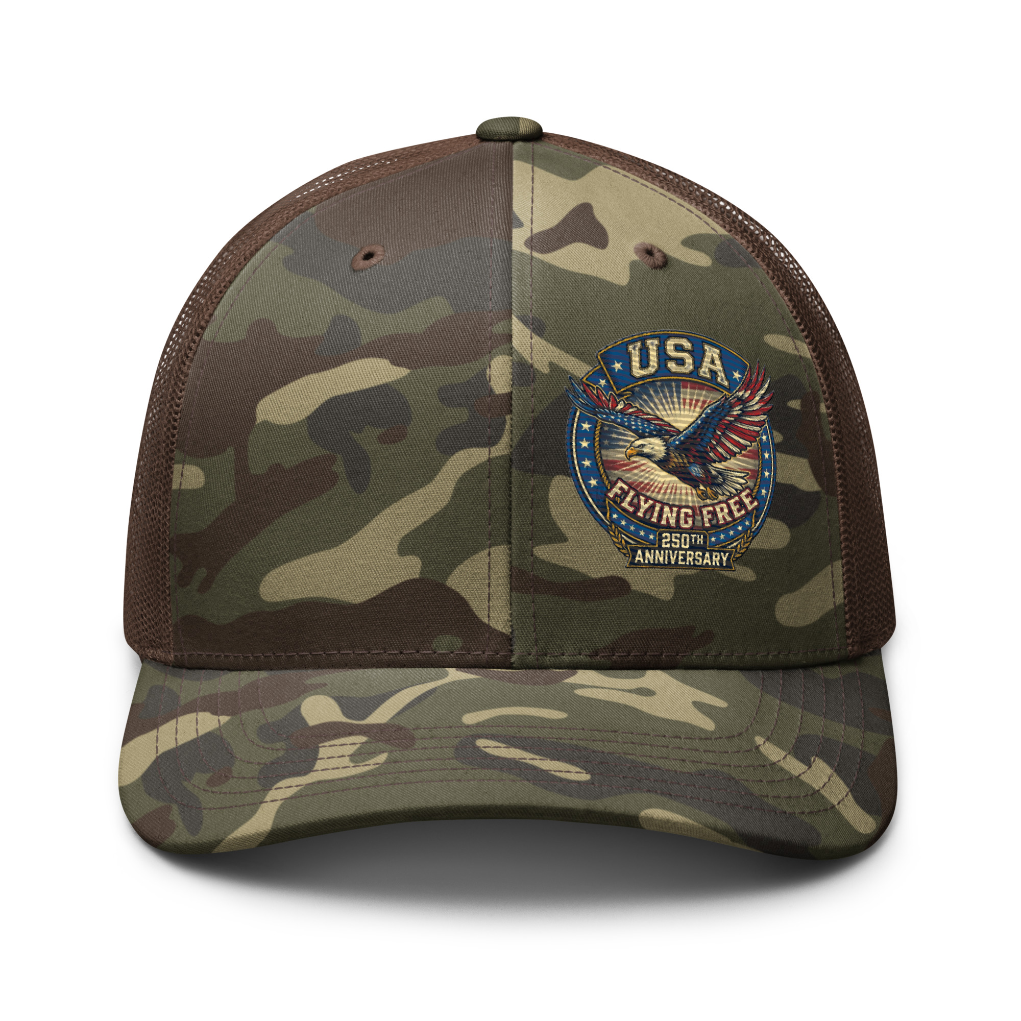 Camouflage trucker hat - Image 3