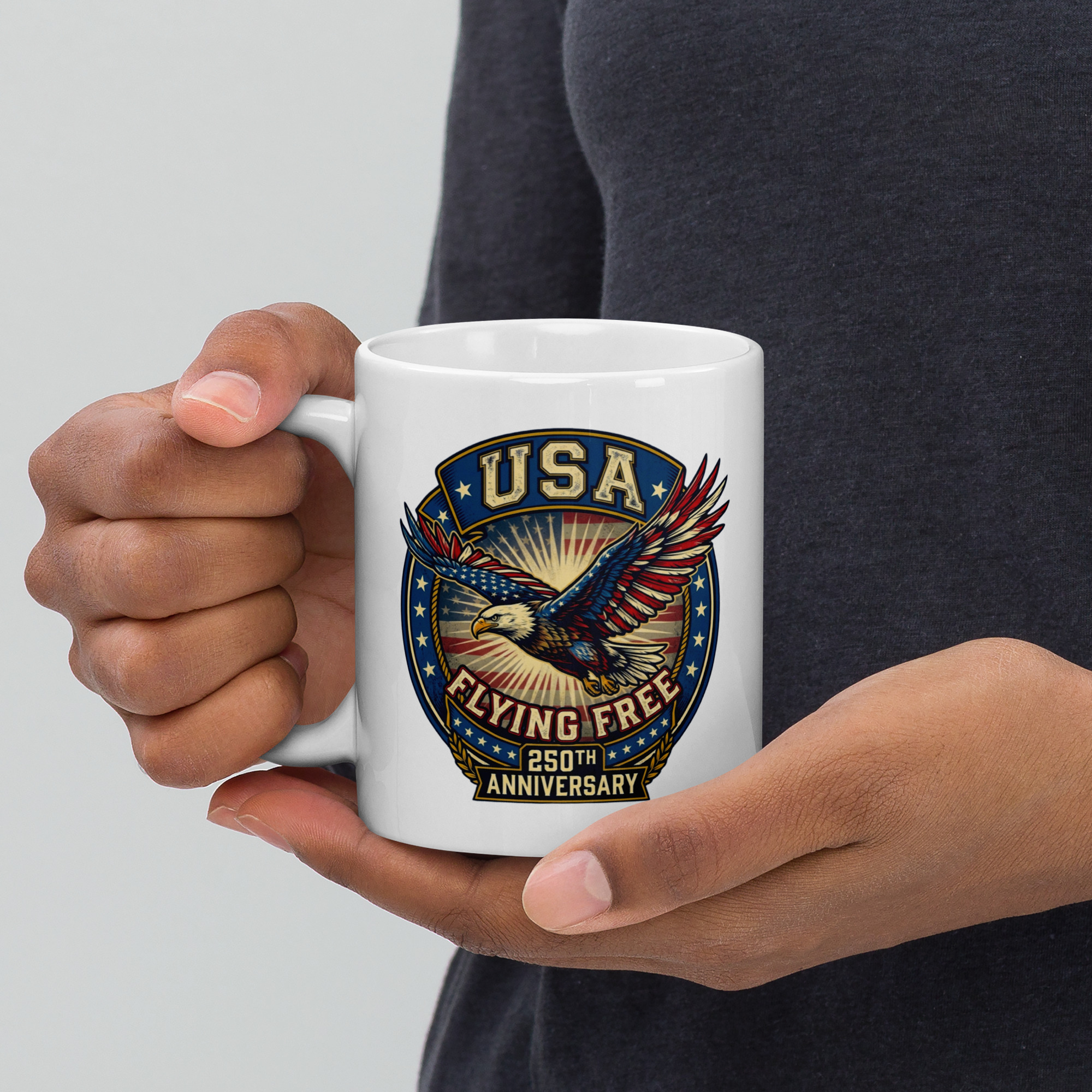 White glossy mug - Image 4