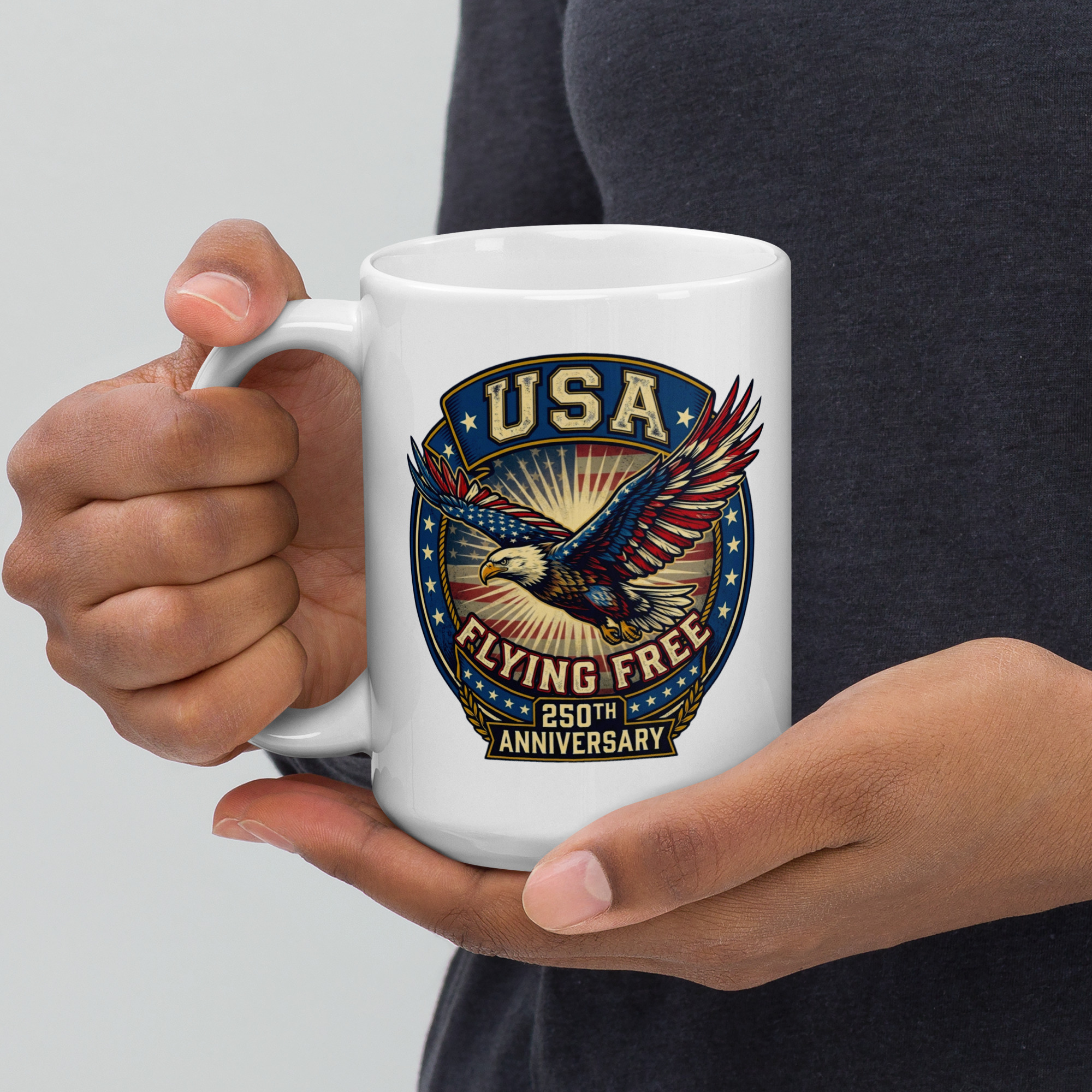 White glossy mug - Image 5