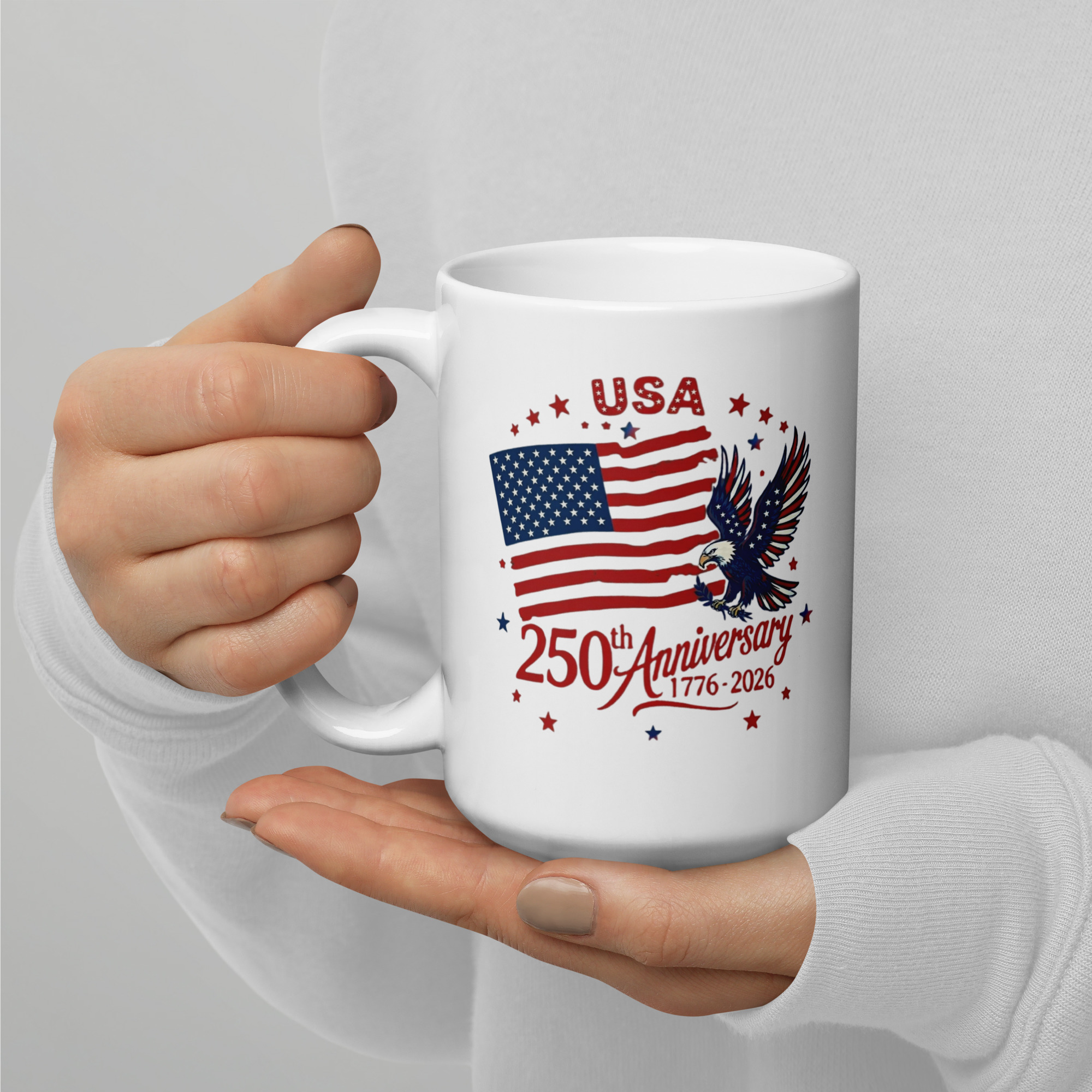 White glossy mug - Image 7