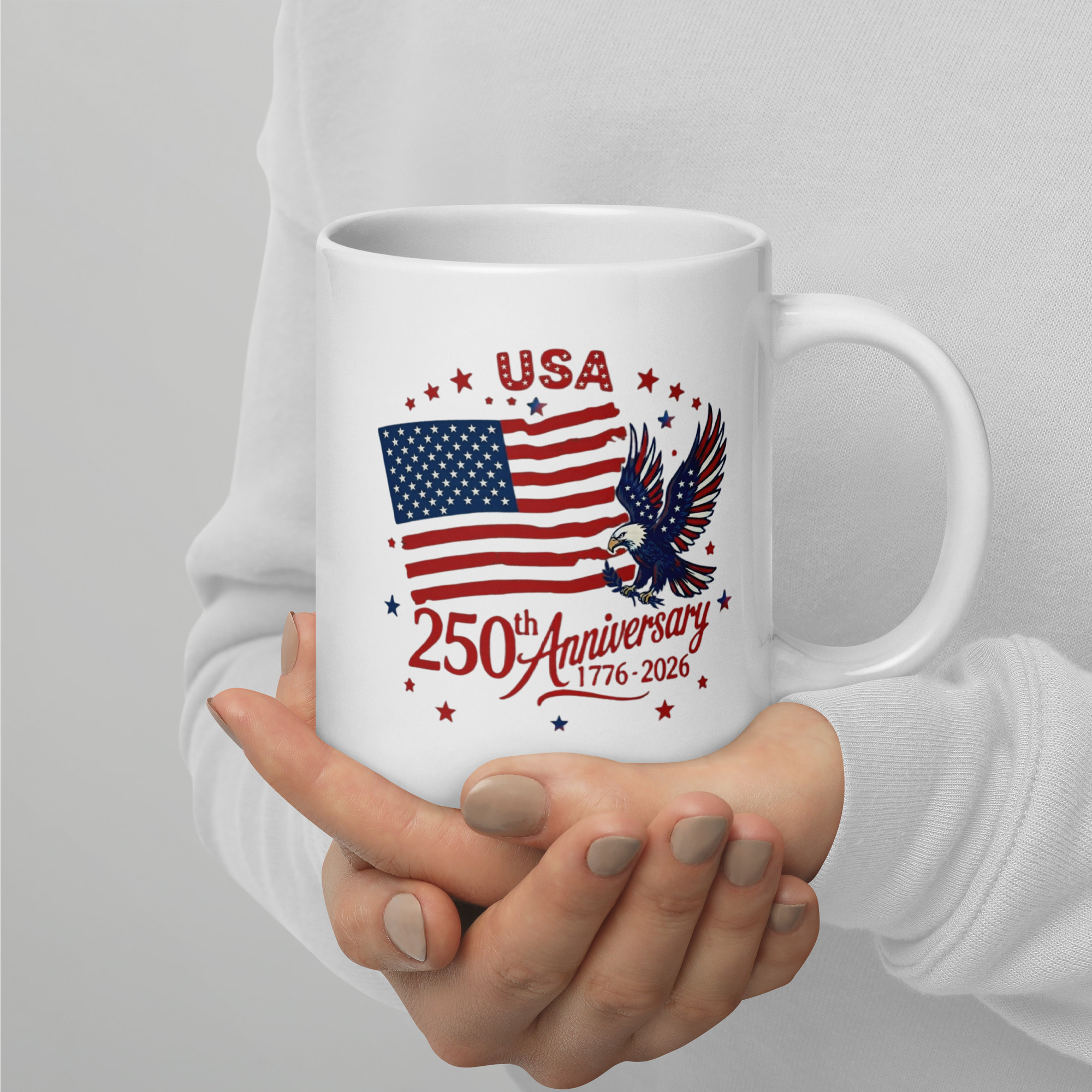White glossy mug - Image 9